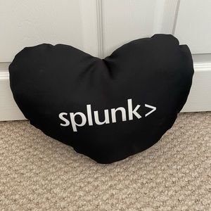 Splunk Heart Pillow